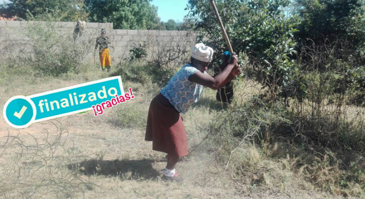 Huerto Zinbabwe. Proclade Bética ONGD