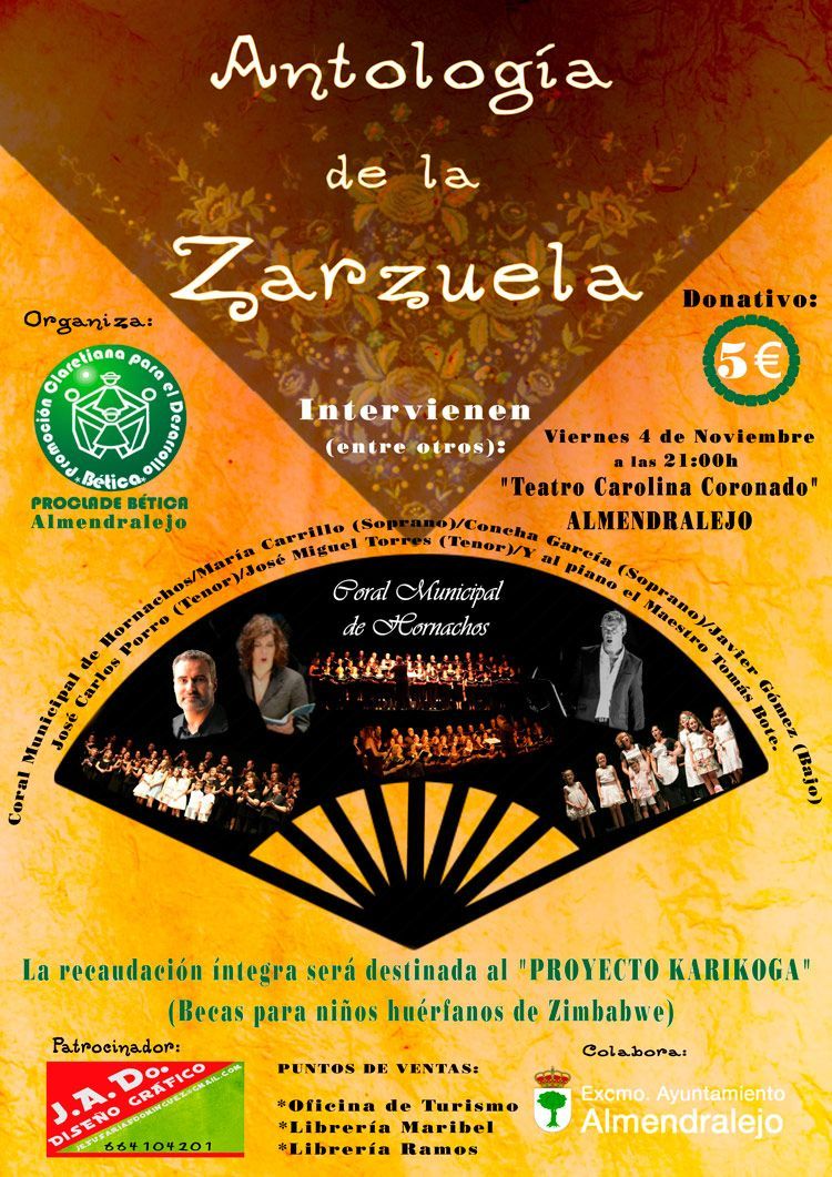 Zarzuela en Almendralejo
