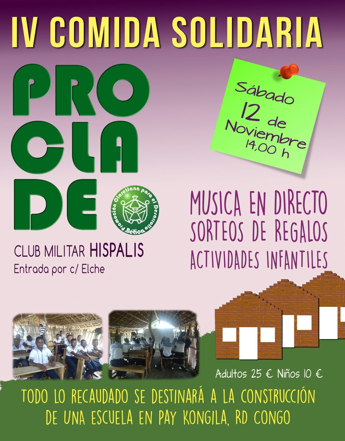 IV Comida Solidaria Proclade Bética
