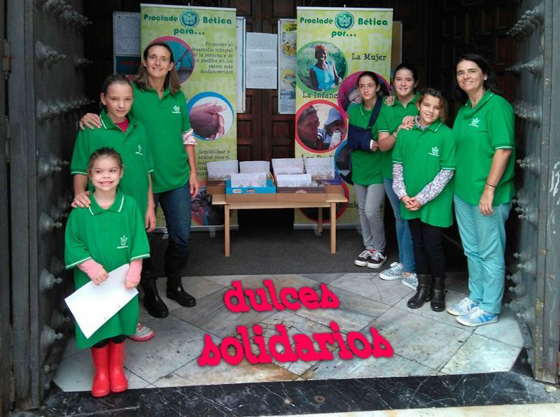 Dulces solidarios en Sevilla