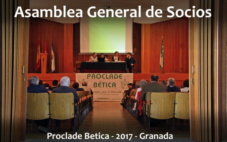 Asamblea general de socios-2017 Proclade Bética. Granada