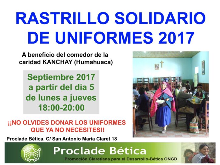 Rastrillo Solidario de Uniformes 2017